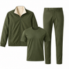 The Structured Jacket Set - Green