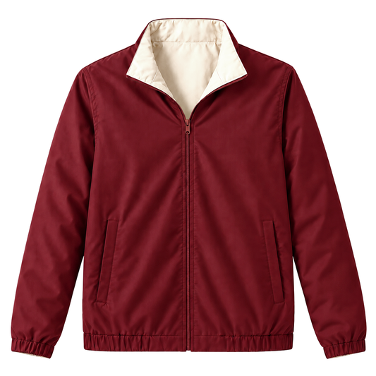 The Everyday Jacket - Wine Red
