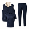 Triple Gilet Layering Set Navy
